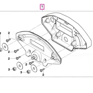 Set adaptor LED far spate - BMW Motorrad Cel mai bun preț