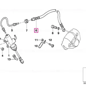 Furtun frână - BMW Motorrad Reducere specială
