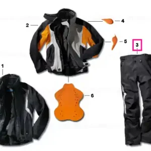 Comandă acum Pantaloni Streetguard 3 dama negru 21 - BMW Motorrad