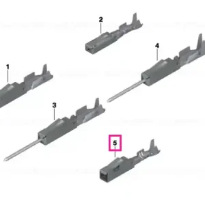 Terminal soclu MQS1.2 0,75-1,5MM² 0,75-1,5MM² SN - BMW Disponibil imediat