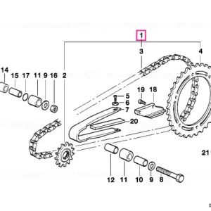 Set pinion cu lant - BMW Motorrad Premium