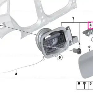 Actuator clapă umplere - BMW Chilipir
