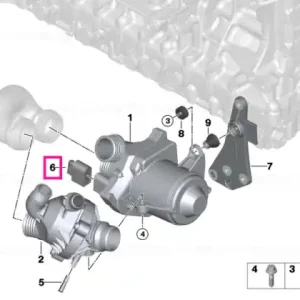 Carcasă soclu - BMW Disponibil imediat