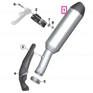 Premium Tub esapament AKRAPOVIC - BMW Motorrad