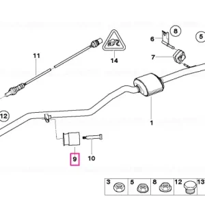 Amortizor vibrații 33 HZ - BMW Ofertă de sezon