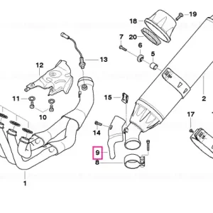 Capac țeava intrare - BMW Motorrad Ofertă