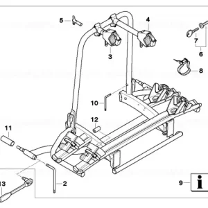 Suport spate SUA E70 E71 E70 / E71 - BMW Ofertă limitată