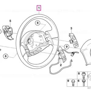 Volan piele multifunction - BMW - Mini Ofertă de sezon