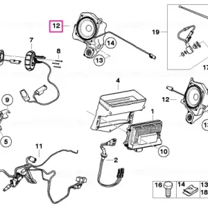 Cutie difuzor dreapta - BMW Motorrad Super ofertă