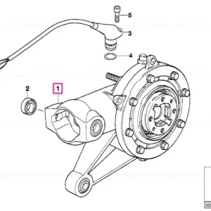 Noutate Diferenţial I=31:11=2,82 - BMW Motorrad