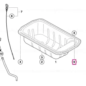 Piuliță hex M6 - BMW - Mini Cumpără acum