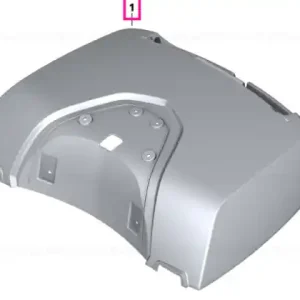 Ofertă exclusivă Capac exterior top case MINERAL-SILVER - BMW Motorrad