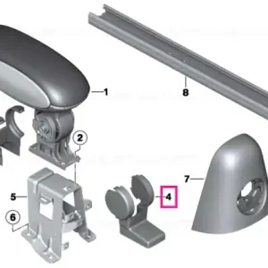 Ofertă de sezon Ornament brat reposat, spate mijloc - BMW - Mini