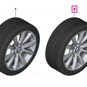 Roată pneu iarnă aliaj RDC 255/50R19 255/50R19 107V - BMW Bestseller