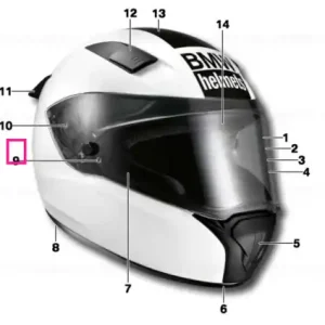 Transport gratuit Știft vizieră cu dublu ecran - BMW Motorrad