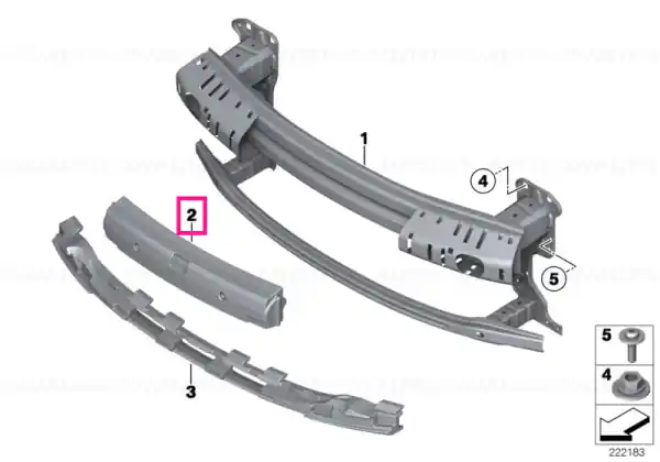 Absorber impact superior - BMW - Mini Ieftin