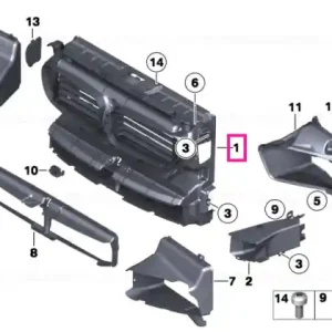 Canalul aer cu control clapetă - BMW Vezi acum
