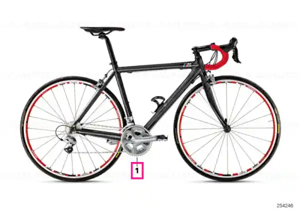 Ultima șansă Bicicletă BMW M carbon racer CARBON/54CM CARBON / 54CM