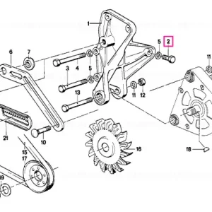 Șurub hexagonal, M8X25-8.8-ZNS - BMW Motorrad Reduceri