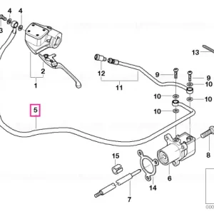 Discount Conduct ambreiaj armat otel - BMW Motorrad