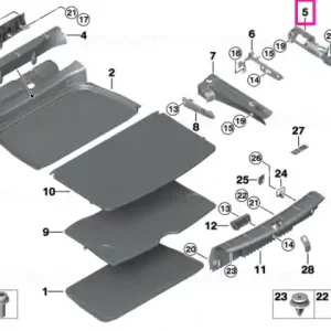 Reducere specială Retinere suport podea marfare dreapta - BMW - Mini