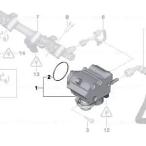 Calitate înaltă Pompa de inalta presiune MINI Cooper S, R55, R56, R57, R58, R59, R60