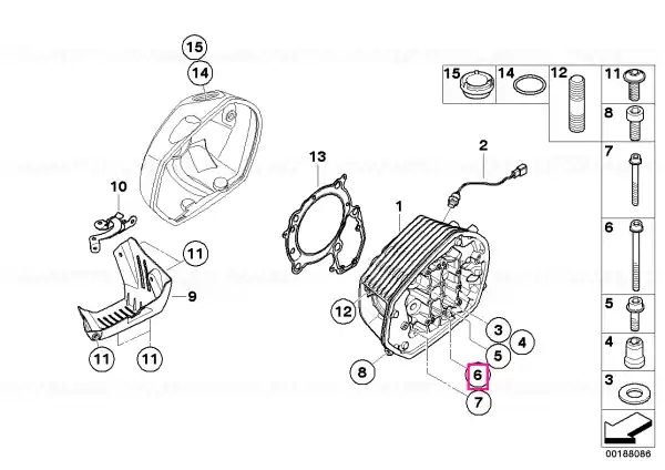 Şurub ISA M8X125 - BMW Motorrad Ofertă