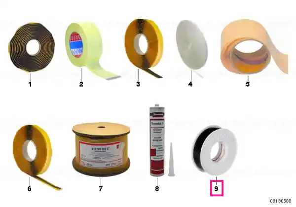 Bandă izolantă PVC galbenă 10M 10MX15MMX0,15MM - BMW Preț mic