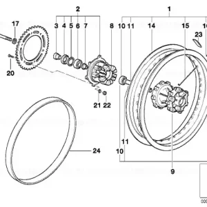 Inel blocare 40X1,75-ZNS3 - BMW Motorrad Transport gratuit