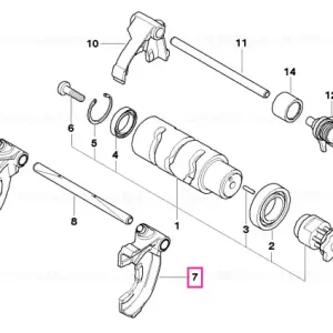 Ofertă exclusivă Furcă schimbare trepte 2-3 - BMW Motorrad