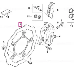 Brake rotor, front - BMW Motorrad Ofertă exclusivă