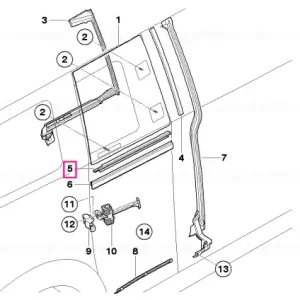 Cel mai bun preț Insert, trim strip, Clubdoor - BMW - Mini