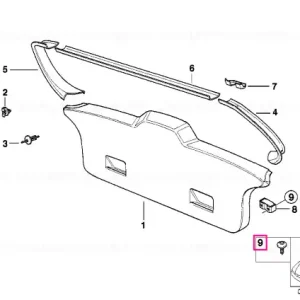Șurub Torx cu șaibă ISA M8X12 - BMW Reduceri