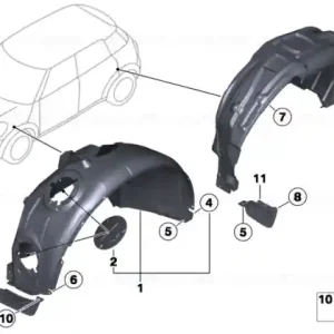 Super ofertă Muchie presiune față dreapta - BMW - Mini