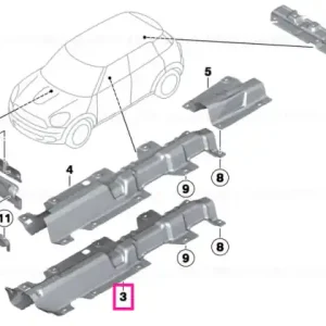 Vezi acum Izolant termic tunel - BMW - Mini