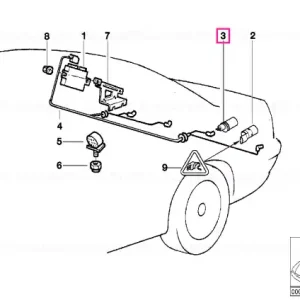 Senzor ultrasonic SIENAROT - BMW Preț mic