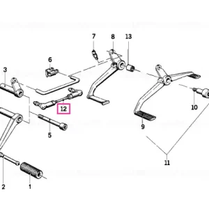 Preferatul clienților Tijă selector L=90MM - BMW Motorrad