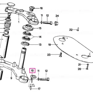 Discount Colier furtun - BMW Motorrad