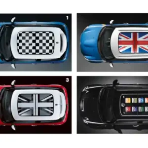 Decorațiune acoperiș UNION JACK - BMW - Mini Ofertă exclusivă