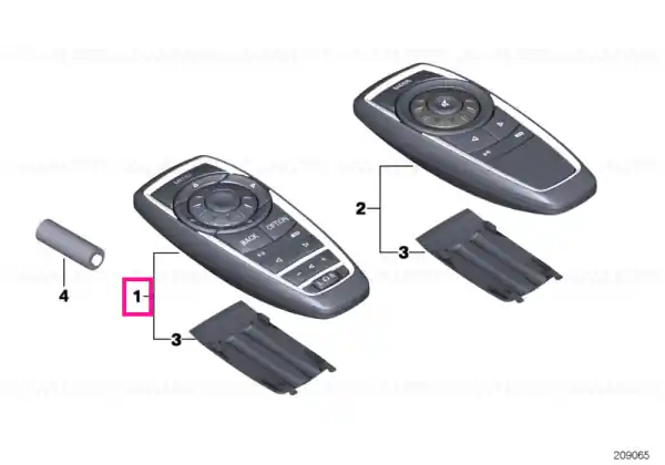 Livrare rapidă Telecomandă spate - BMW