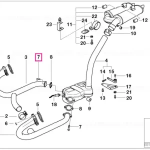 Cel mai vândut Surub hex interior M6X25 - BMW Motorrad