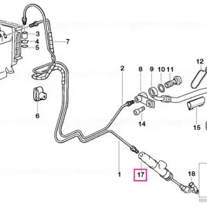 Cilindru master frana D=14,29MM - BMW Motorrad Doar azi