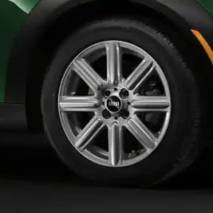Janta aliaj usor - Rib Spoke 115 - Argintiu (Silver) - 6,5Jx16 ET:48 - Mini Cabrio R57, Clubman R55, Coupe R58, Roadster R59, R56 Reducere specială
