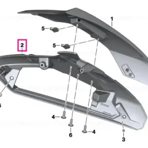 Tavă, stânga - BMW Motorrad Reducere de preț