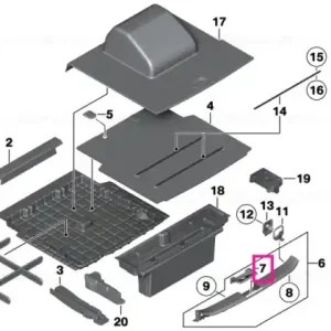 Bestseller Capac clamă prinderenă - BMW