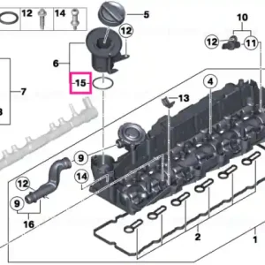 Vezi acum Inel etanșare 51X3,8 - BMW
