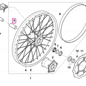 Spacer țeavă - BMW Motorrad Plată securizată