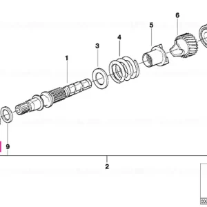 Distanțier 20X28X0,50 - BMW Motorrad Disponibil imediat