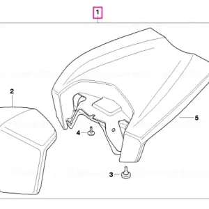 Unitate spate BLACK - BMW Motorrad Cumpără online