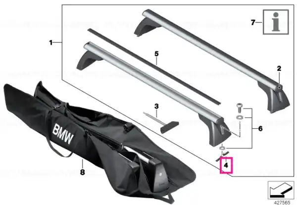 Expediere rapidă Protector jgheab - BMW